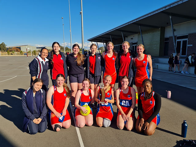 Oran Park Anglican College 11/12 Girls Division 2 Netball Champions