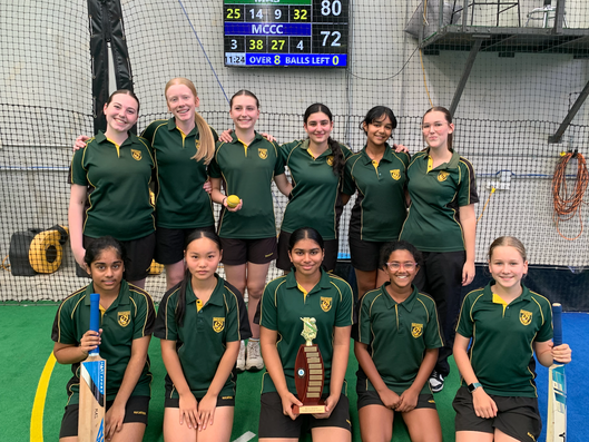 Macarthur Anglican School 7-9 Girls Division 1 Indoor Cricket Champions 2025