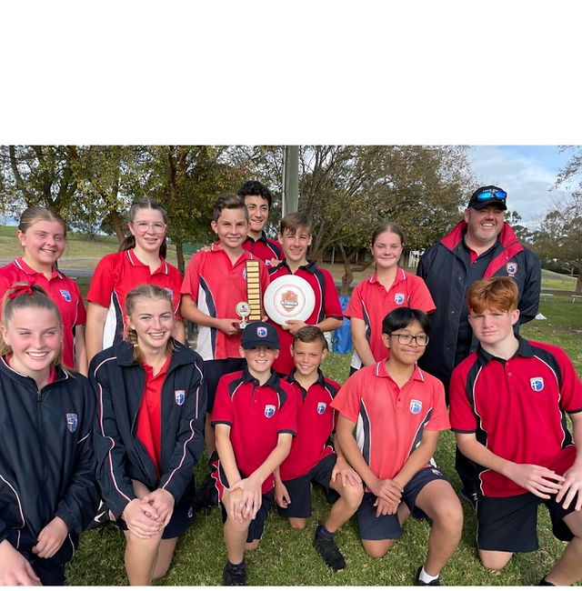 Oran Park Anglican College - West Zone and Interzone Champions Years 7-9  Mixed Frisbee 2021
