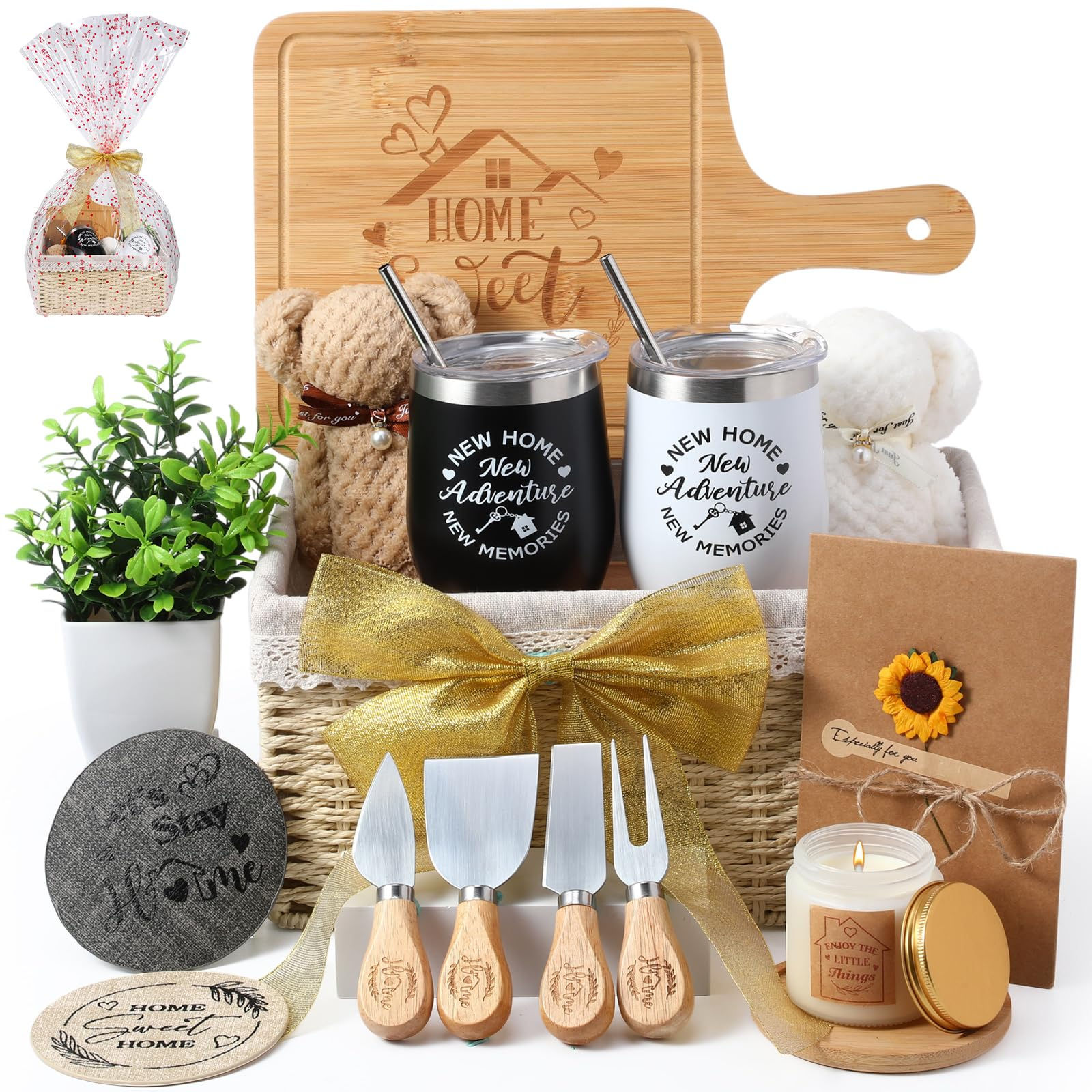 RimCereal House Warming Gifts Basket