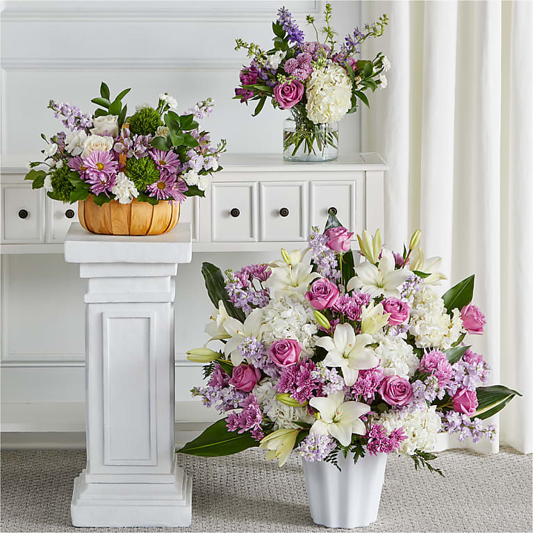 Thumbnail: Blushing Bloom Memorial Collection