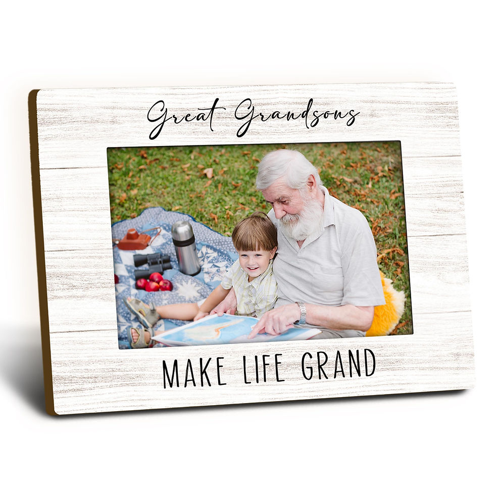 Foyoulame Great Grandson Picture Frame 4x6
