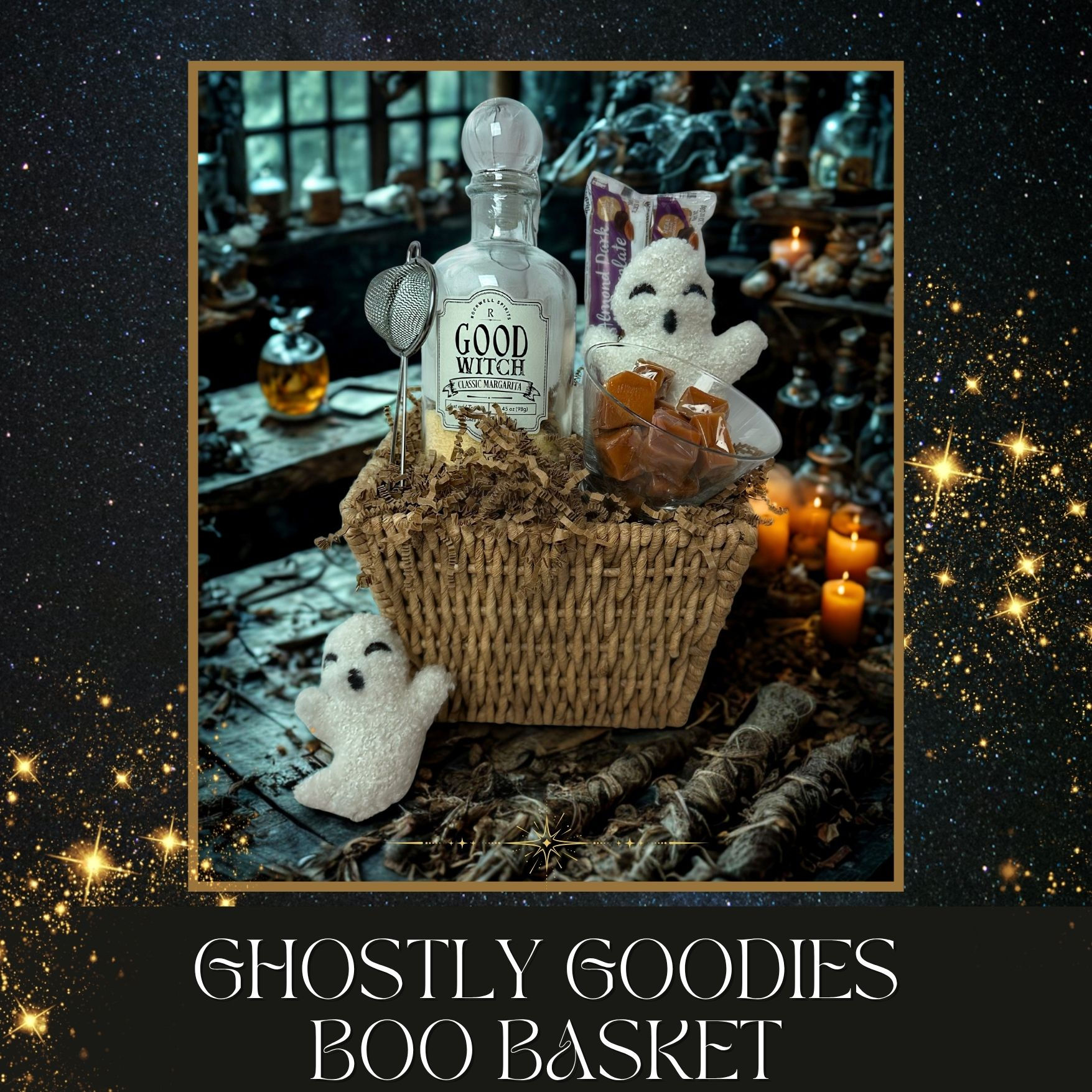 Ghostly Goodies Boo Basket