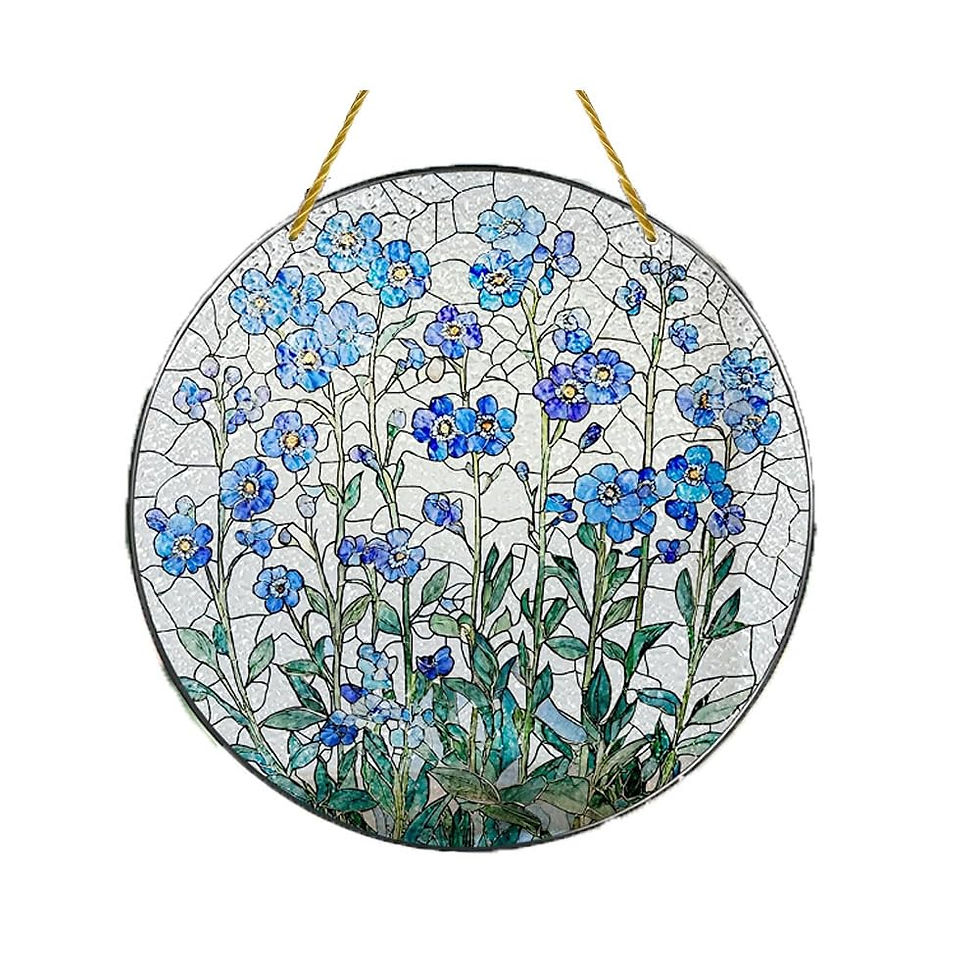 Stained Acrylic Window Hanging Suncatcher