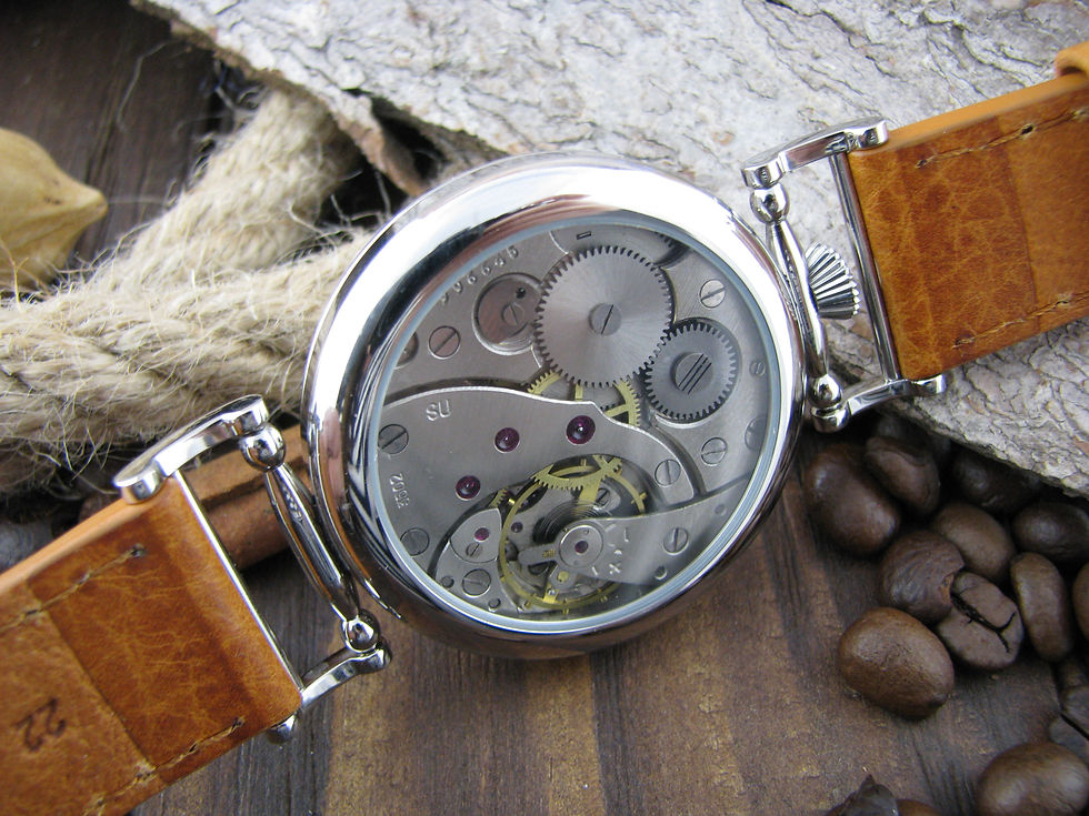 Thumbnail: Vintage USSR RUSSIAN WATCH Mechanical Rare Soviet Limit Edition M 3602
