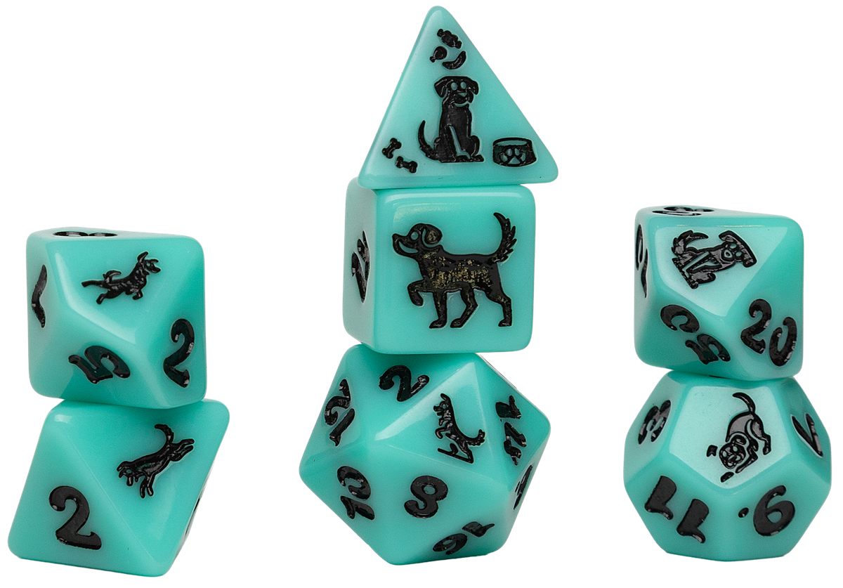 SD ANIMALS SEAFOAM SHEPHERD 7-DIE SET (80)