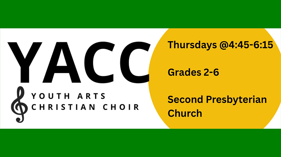 Youth Arts Christian Choir