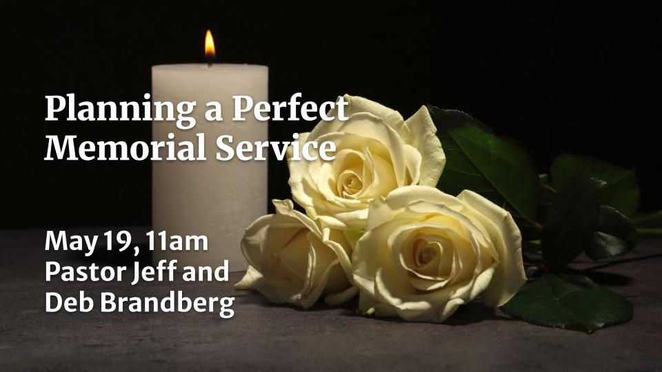 Planning a Perfect Memorial Service
