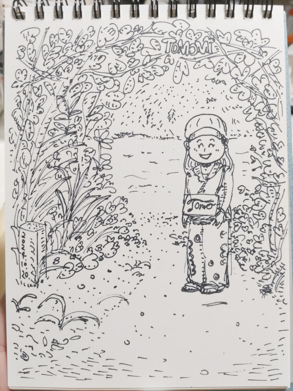 石垣島に行った友達。