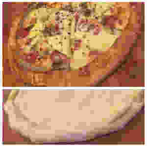 Pineapple Stuffed Crust Pizza