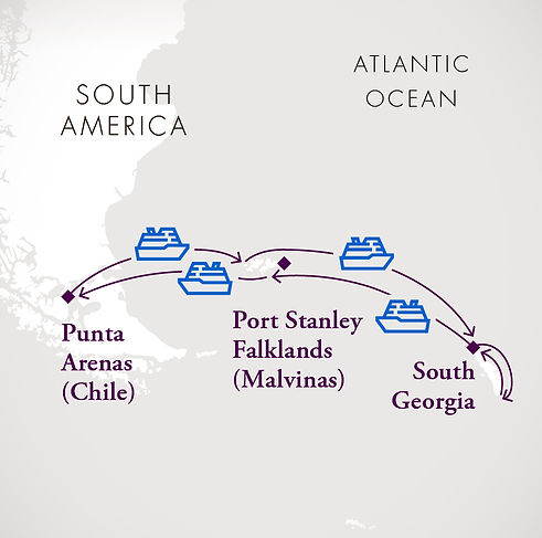 Falklands (Malvinas) & South Georgia Sea