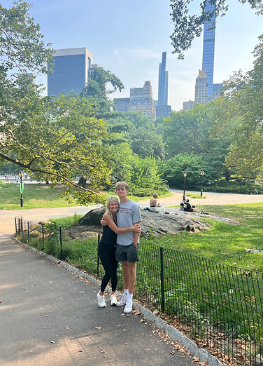 Image of me and family in central park
