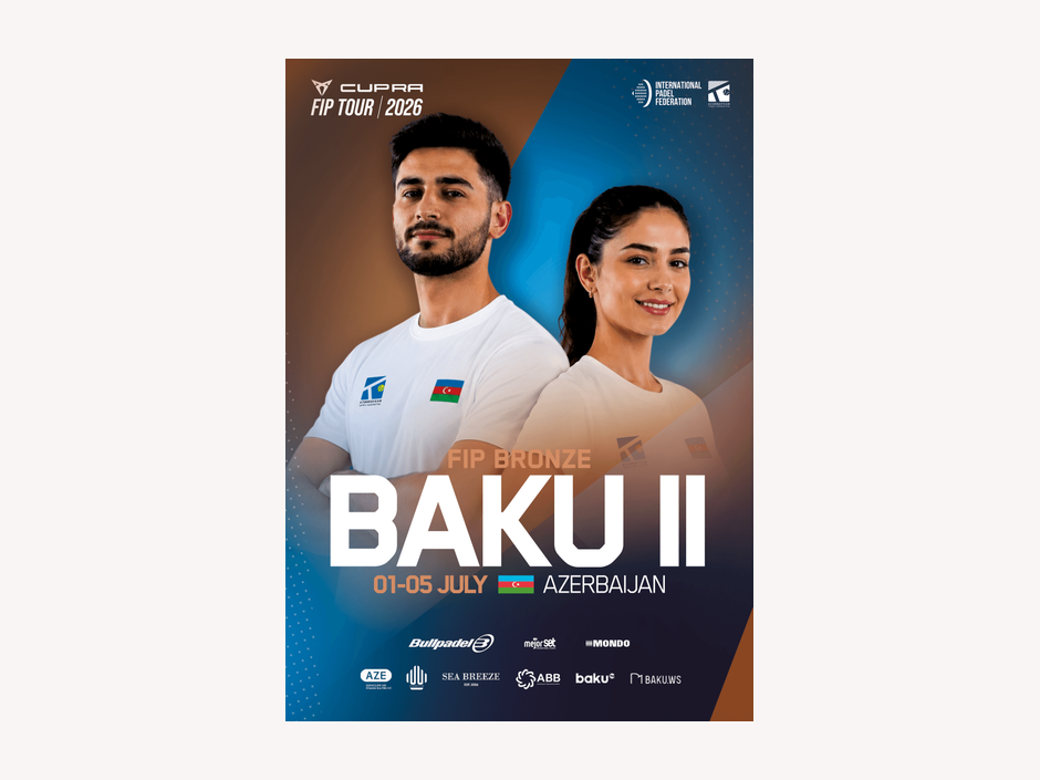 The FIP Bronze Baku II international padel tournament concluded in Sea Breeze