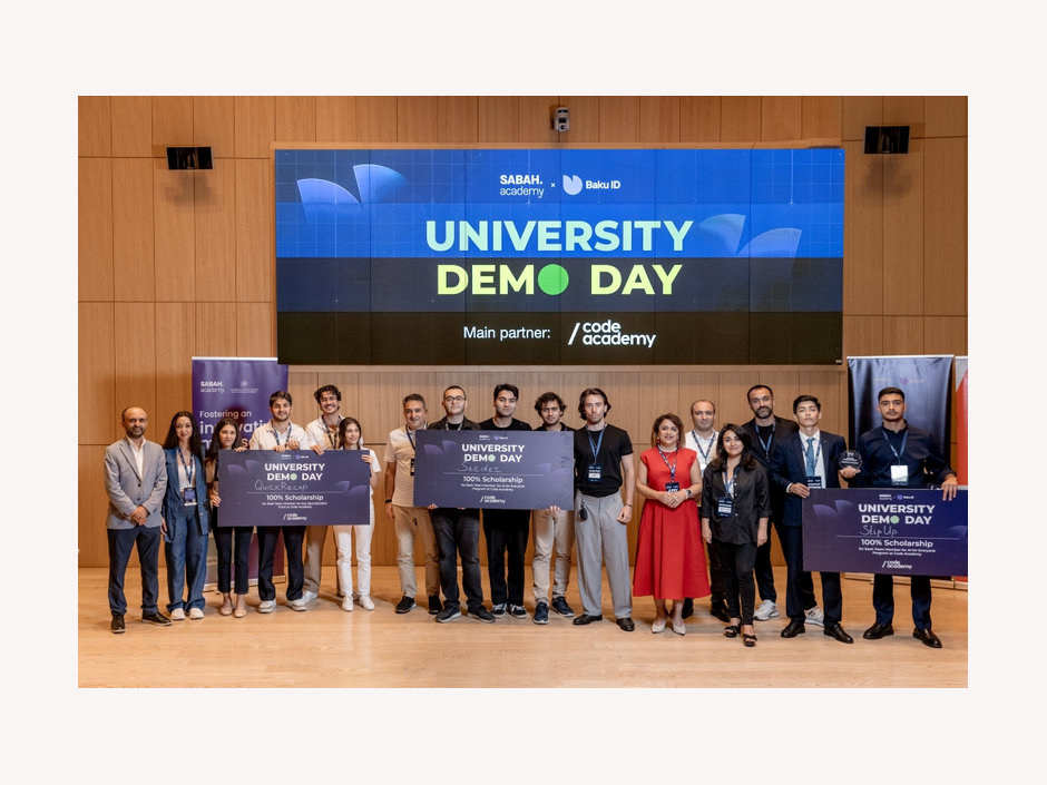University students in front of investors: "SABAH.academy" held the 6th "University Demo Day" event