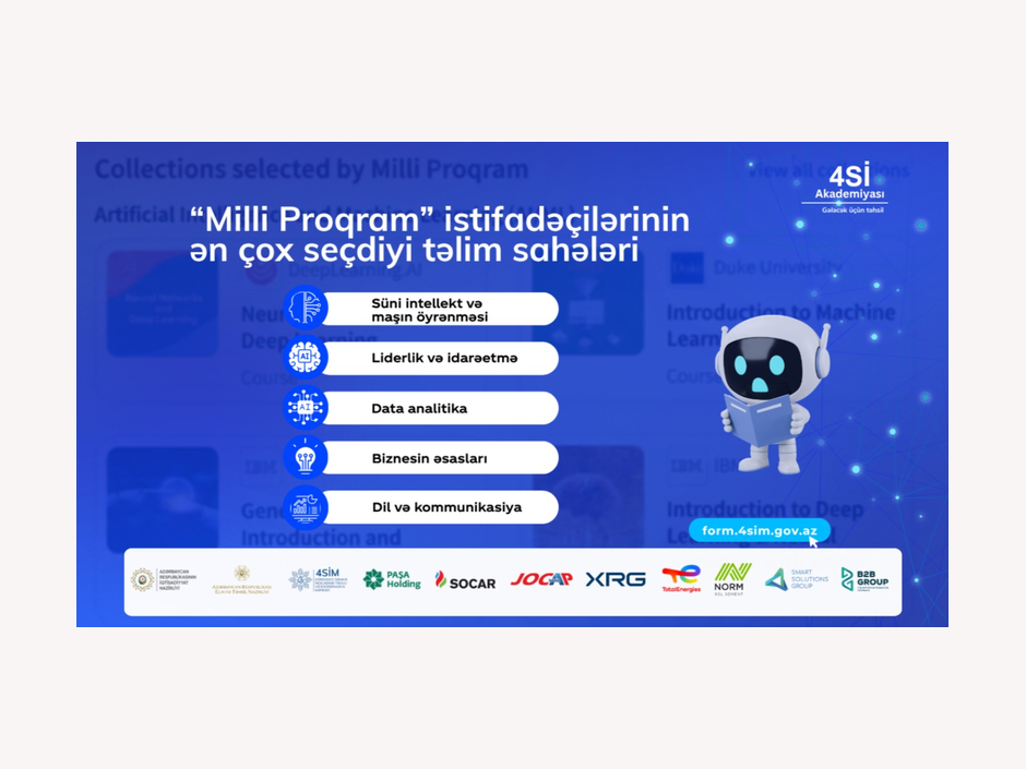 The number of trainings in the Azerbaijani language within the framework of the "National Program" has been increased to 3,250