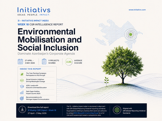Week 18 CSR Intelligence Report: Environmental Mobilisation and Social Inclusion Dominate Azerbaijan's Corporate Agenda