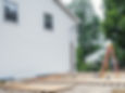 Photo of construction on a new home addition.