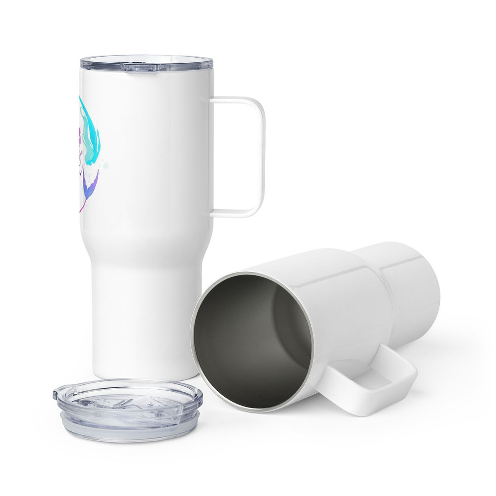 Thumbnail: Florida Springs Mermaids®️ Travel mug with a handle