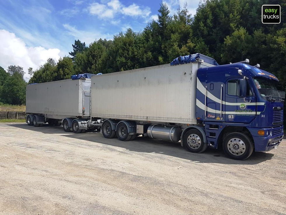 Freightliner Argosy with Transfleet bulk tipper