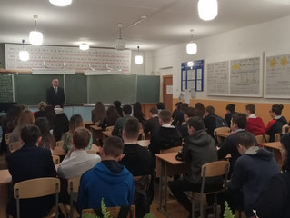 Классный час с приглашением заместителя председателя городского суда