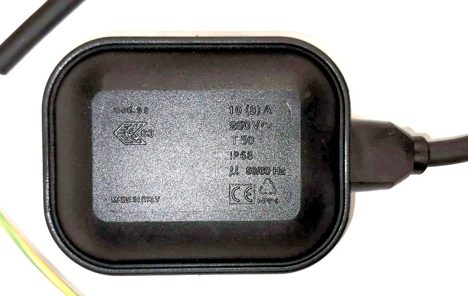 Thumbnail: M62400011 - FLOATING SWITCH 0.5m CAB MAC3 SMALL submersible_Water_Pumps_FORAS_Pentax