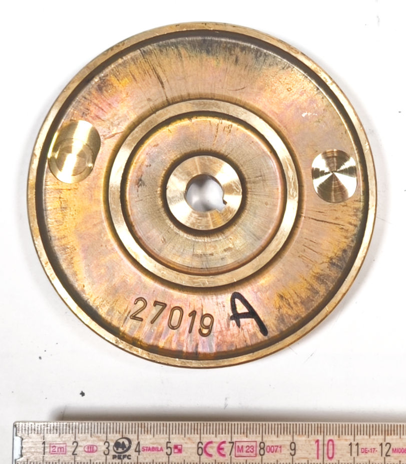 S71127019A - BRASS IMPELLER CR75 D.11 FORAS_Water_Pump PENTAX_Parts Pedrollo KSB GRUNDFOS Calpeda SAER Panelli_MARLY