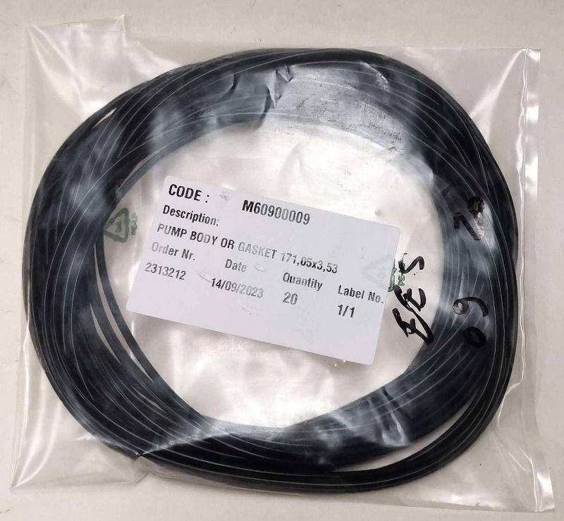 Thumbnail: PENTAX_water_Pump_M60900009 - PUMP BODY OR GASKET 171,05x3,53 Foras_Pumpe Marly