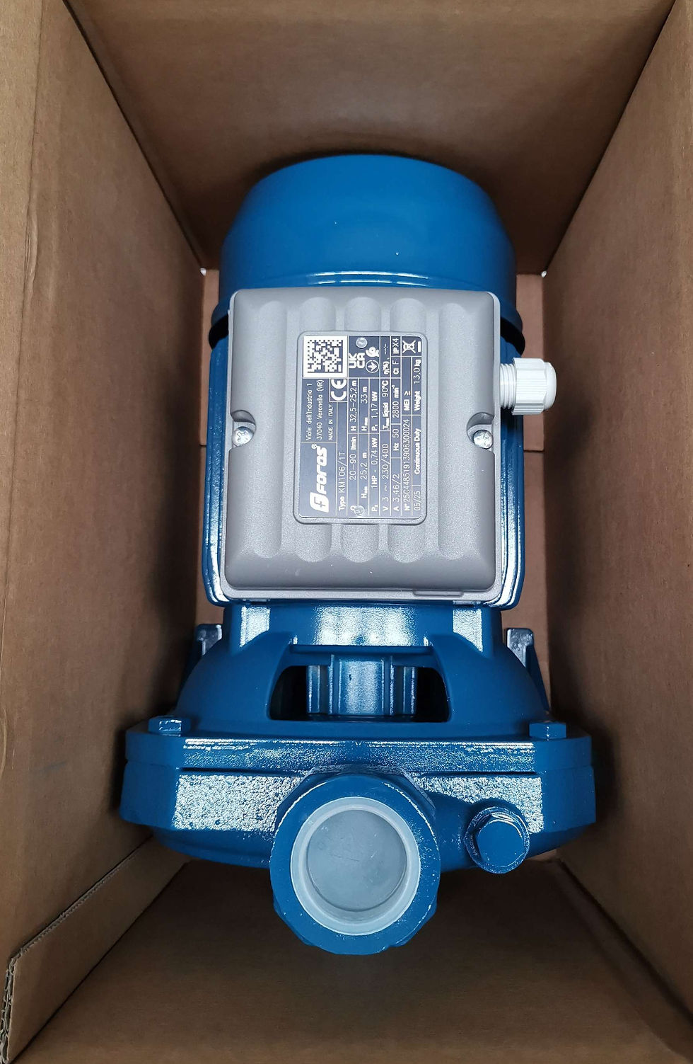 Thumbnail: Foras water pump KM106 230 FORAS_Water_Pump PENTAX_Parts Pedrollo KSB GRUNDFOS Calpeda SAER Panelli_MARLY