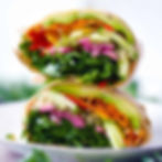🥑 The Garden Avocado Wrap