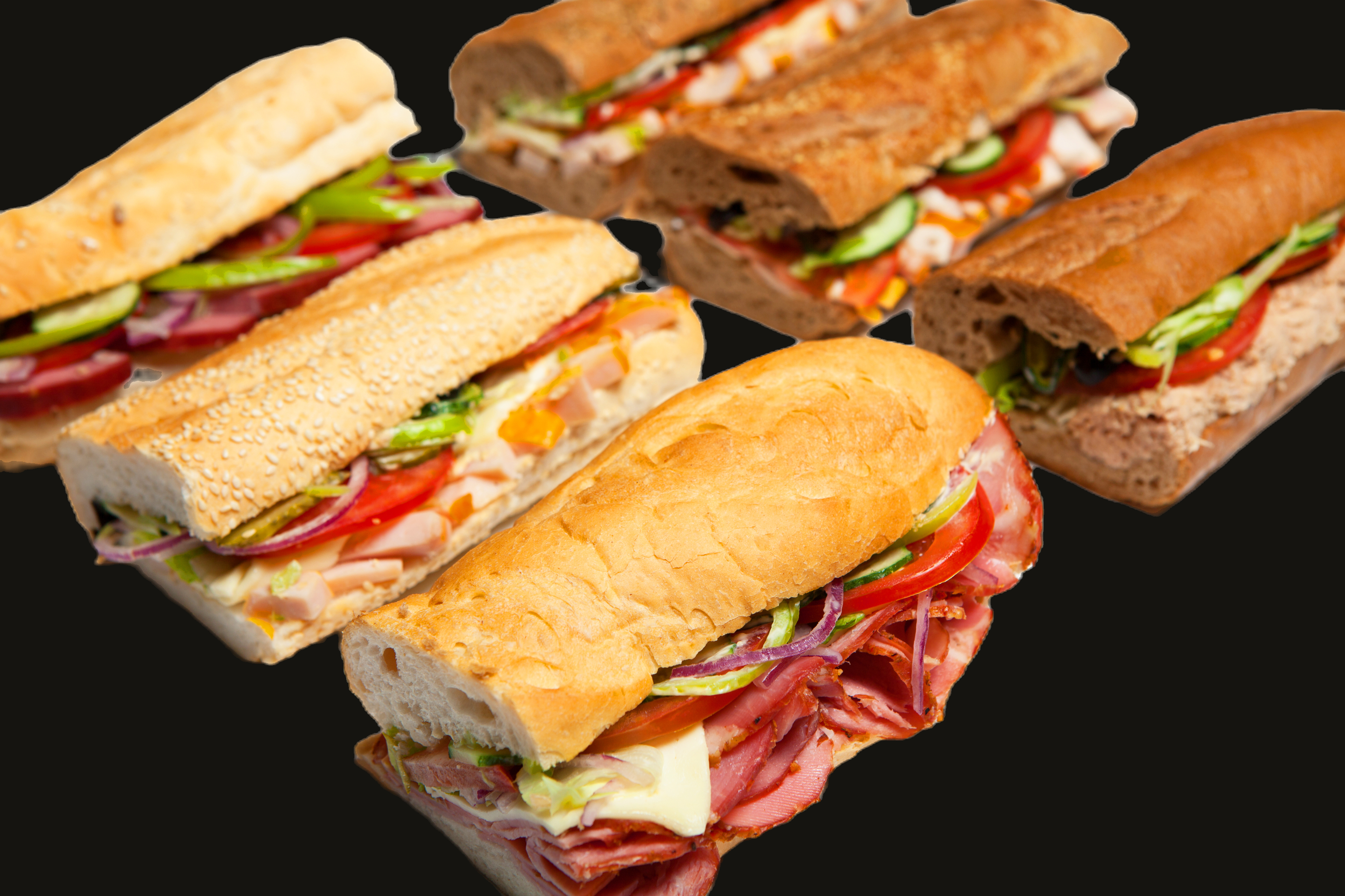 Arranged Food and Objects