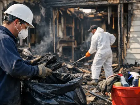 Fire Damage Cleanup After a House Fire