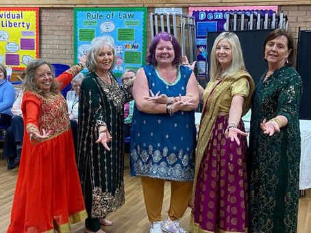 Bollywood Dance for Fun with Viv Bettley-Eagles and our 10th Birthday ! (9th February 2026)
