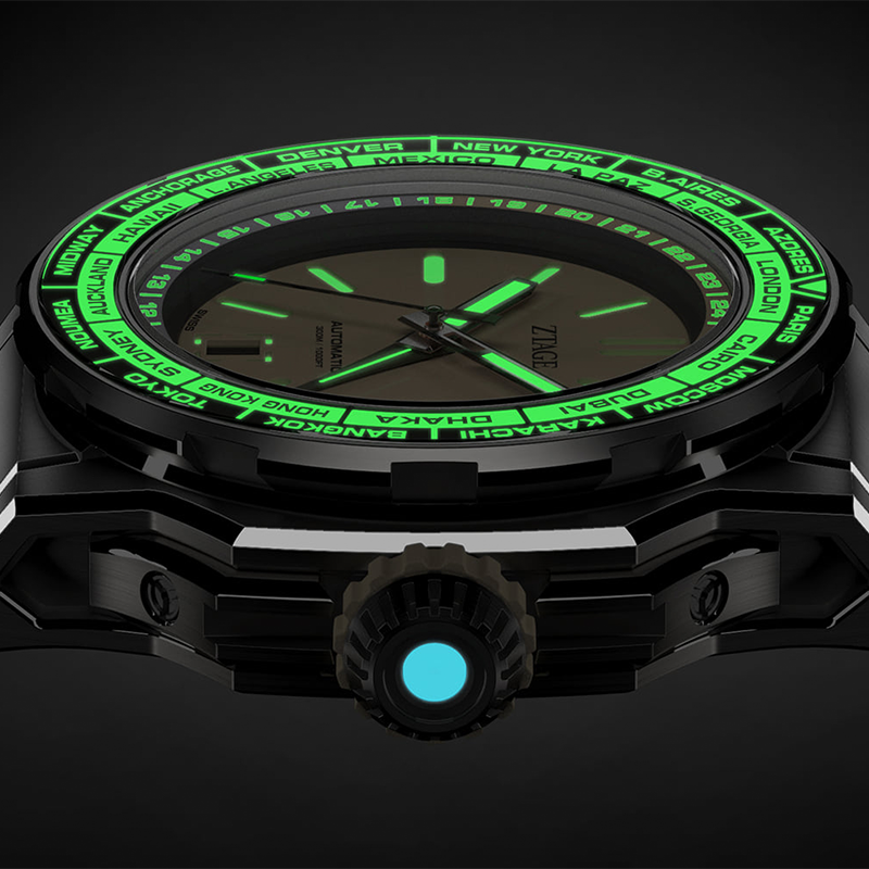 縮圖：ZTAGE - HYBRID - OFF GROUND DUAL TIME - SAVANNA - 44mm
