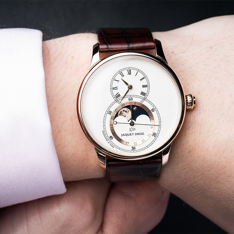 縮圖：JAQUET DROZ - GRANDE SECONDE MOON - ROSE GOLD - 43mm