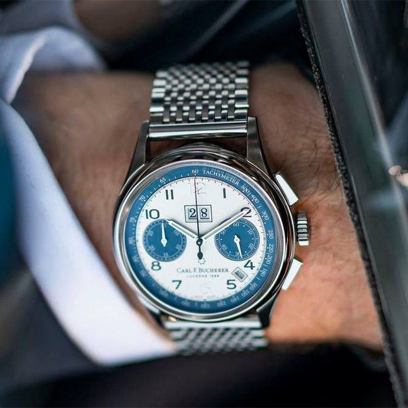 縮圖：CARL F. BUCHERER - HERITAGE BICOMPAX ANNUAL LUCERNE - 41mm
