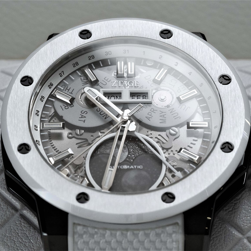 縮圖：ZTAGE - HYBRID ORIGINAL - FULL CALENDAR - GLACIER - 43mm