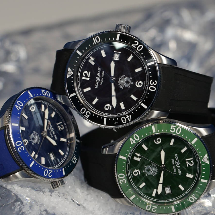 縮圖：MONTBLANC - 1858 - ICED SEA AUTOMATIC DATE - GREEN