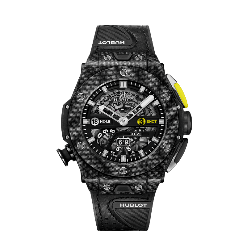 HUBLOT - BIG BANG UNICO - GOLF BLACK CARBON - 45mm