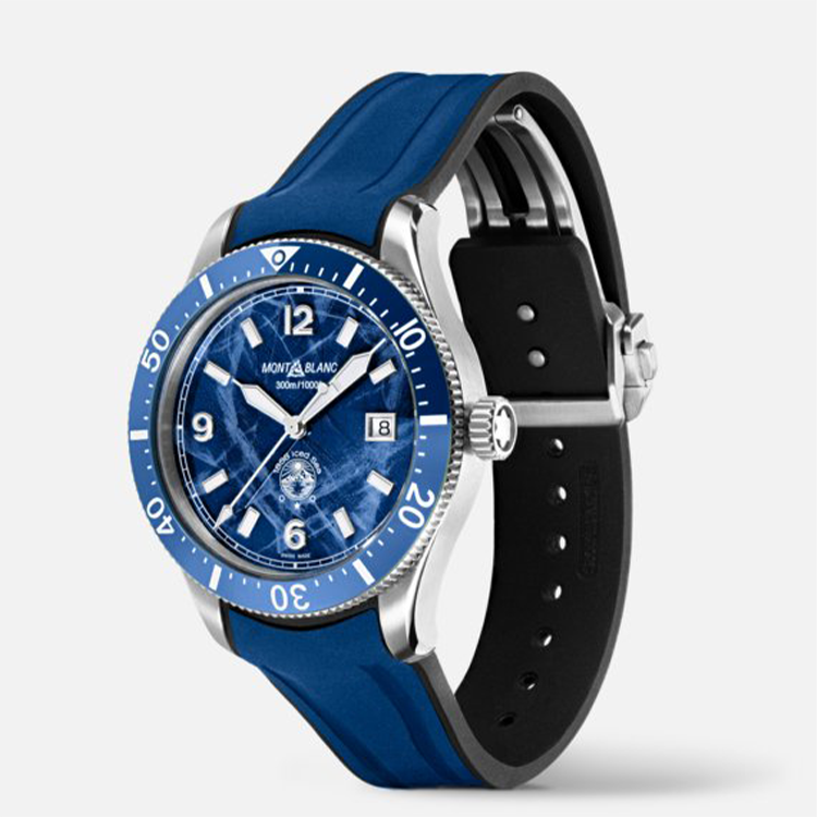 縮圖：MONTBLANC - 1858 - ICED SEA AUTOMATIC DATE -  BLUE