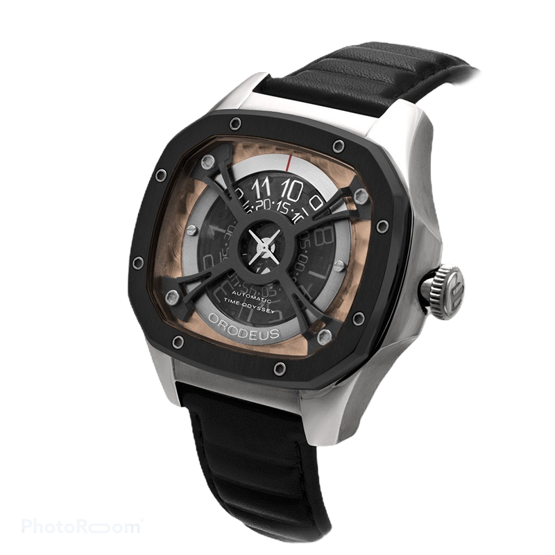 縮圖：ORODEUS - OD1 STAINLESS STEEL CASE BLACK BEZEL