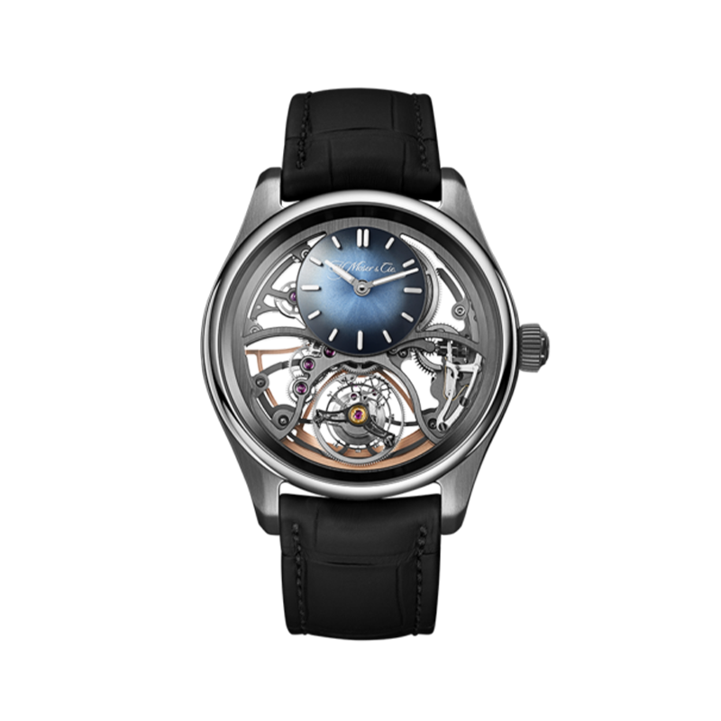 H.MOSER & CIE - PIONEER CYLINDRICAL TOURBILLON SKELETON - 42mm