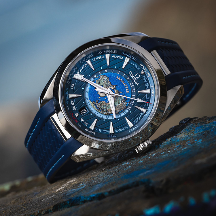 縮圖：OMEGA - SEAMASTER - AQUA TERRA 150M - WORLDTIMER - 43mm