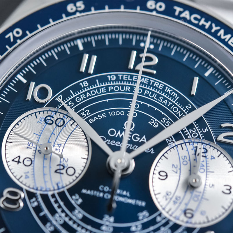 縮圖：OMEGA - SPEEDMASTER - CHRONOSCOPE - STEEL BLUE - 43mm