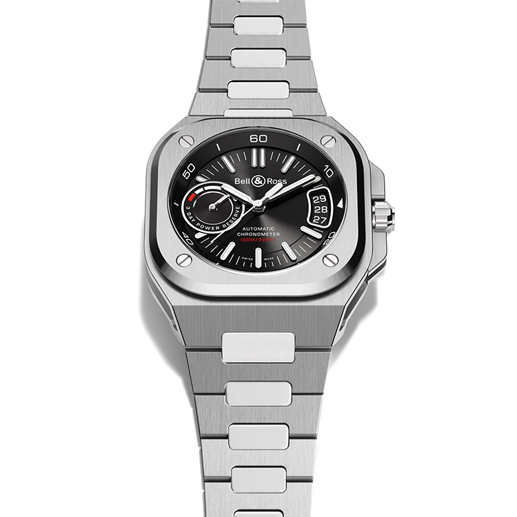 縮圖：BELL & ROSS - BR-X5 - BLACK STEEL - 41mm