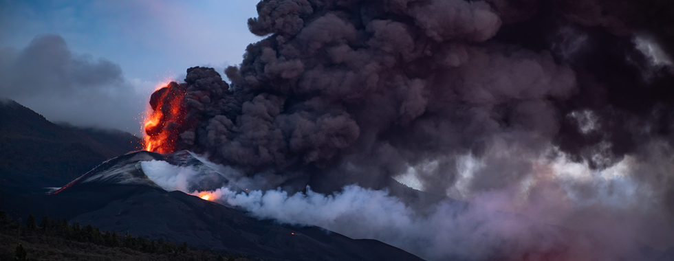 volcano eruption volcán erupción La Palma Cumbre Vieja Tajogaite
