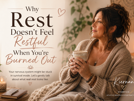 Why Rest Doesn't Feel Restful When You're Burned Out
