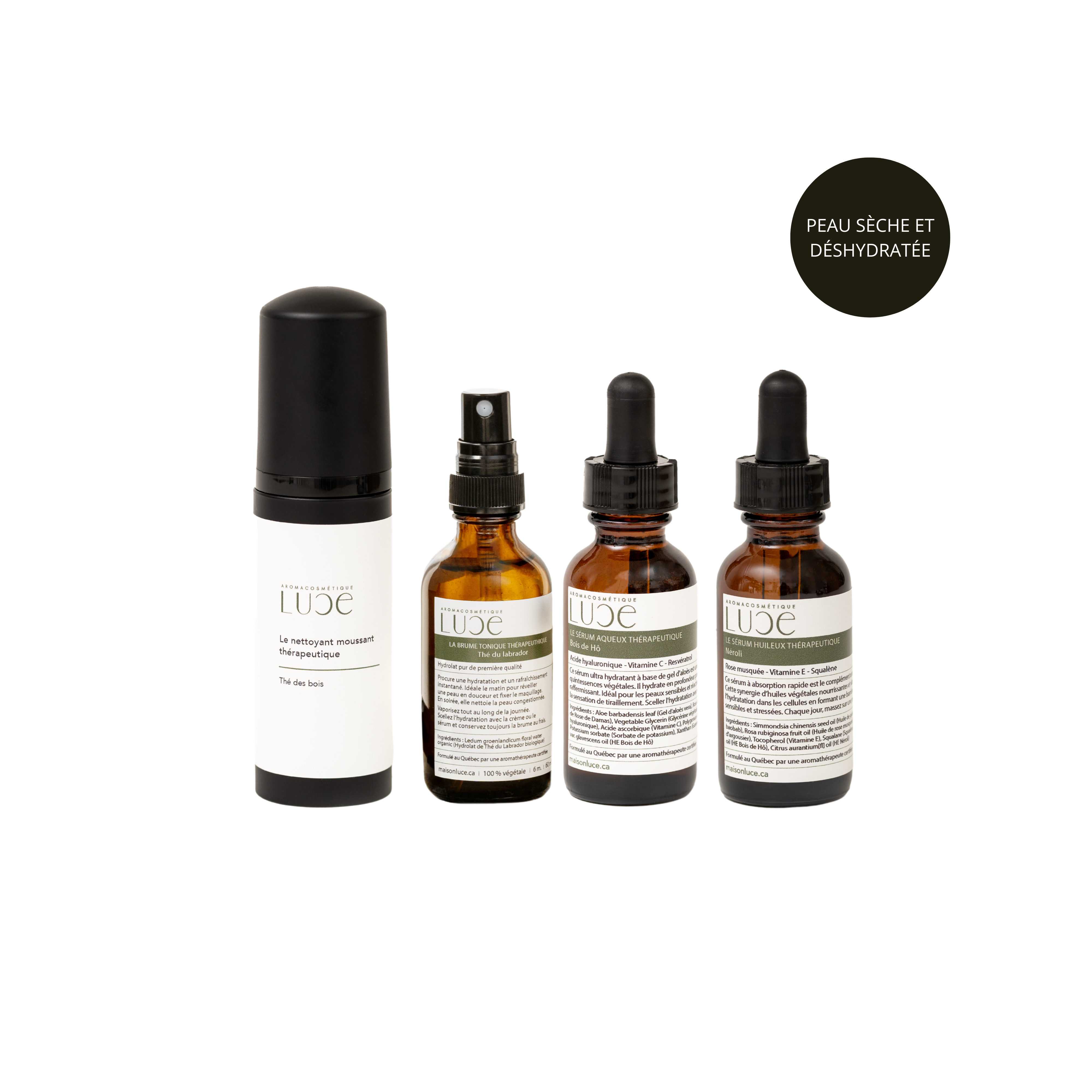 Routine PEAU SÈCHE ET DÉSHYDRATÉE | PEAU SENSIBLE