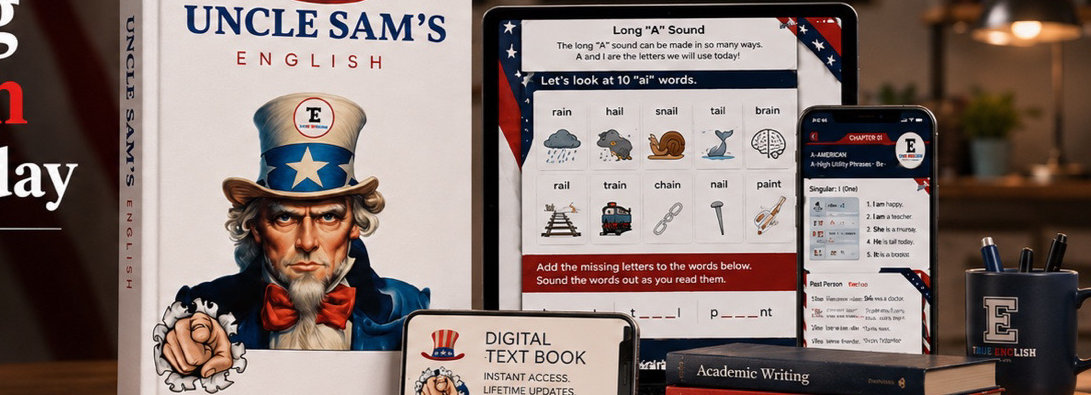 The Official Uncle Sam’s English Hardcover Textbook