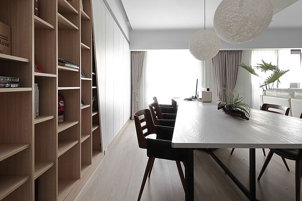 北歐風客廳設計,開放式廚房中島,台北室內設計推薦,樂沐室內設計