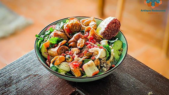 Meeresfrüchte Fattoush